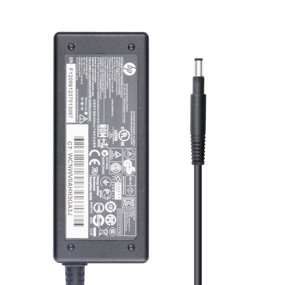 For HP 65W 19.5V 3.33A 4.8x1.7mm