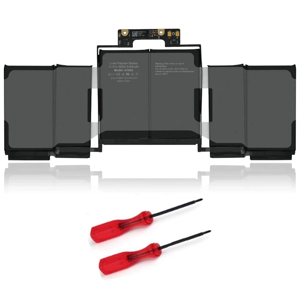 A1964 For MacBook Pro 13inch Retina A1989  2018 2019 EMC3214 11.41V 5086mah