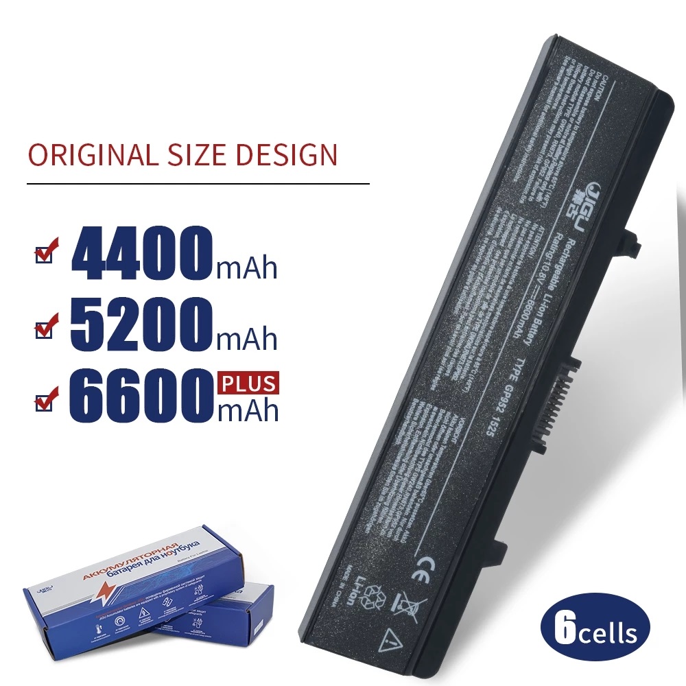 For Dell GW240 297 M911G RN873 RU586 XR693 For Dell Inspiron 1525 1526 1545 Notebook Battery X284g