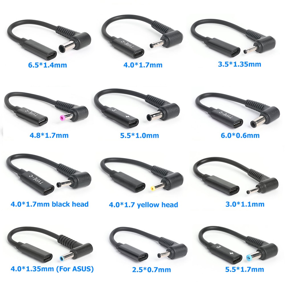  65W Type-C PD Cable for Laptop 15cm
