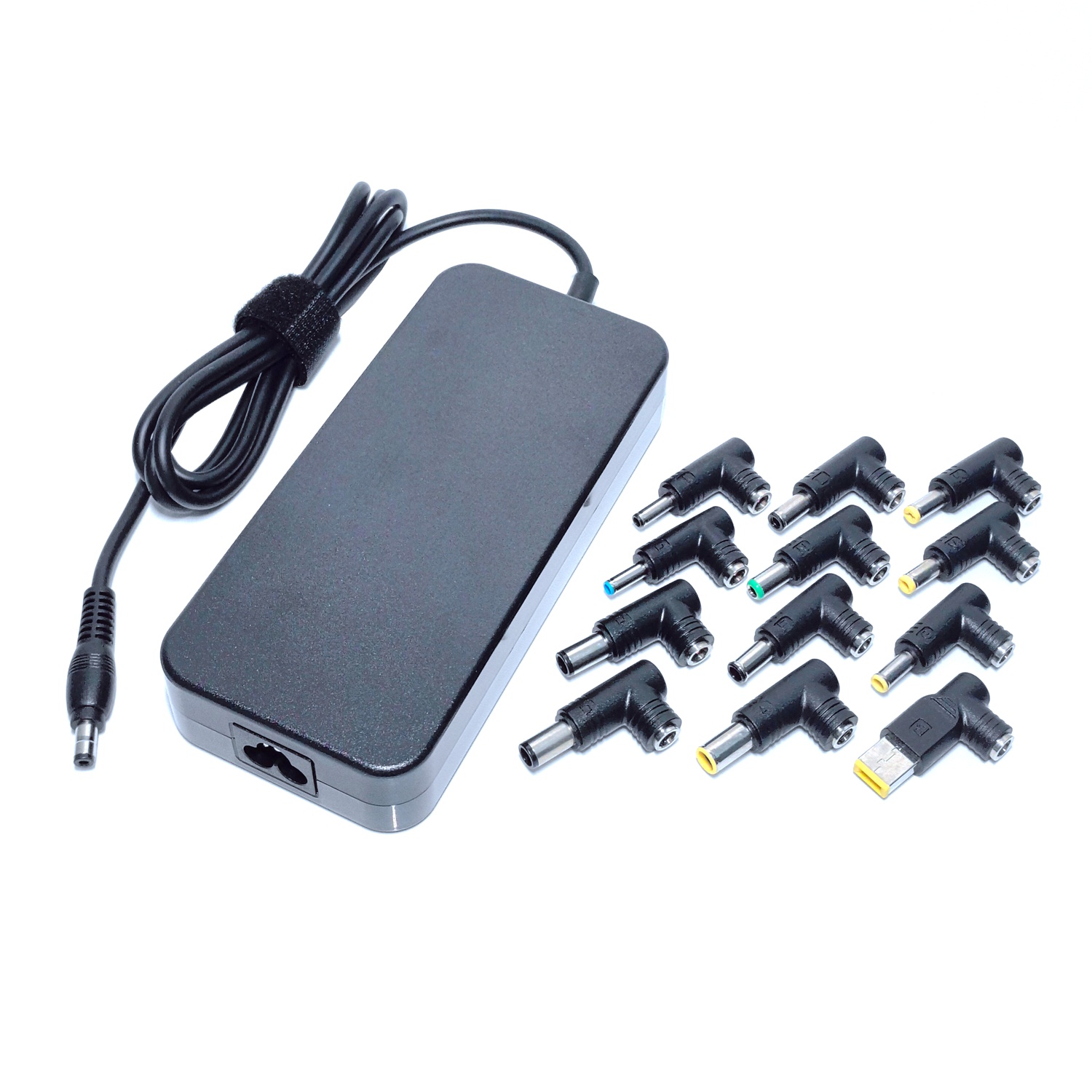 230W Universal Gaming Laptop Adapter with multiple DC tips