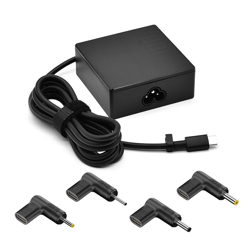 Universal Laptop Adapter for Asus,100W USB-C PD with 4 DC Tips