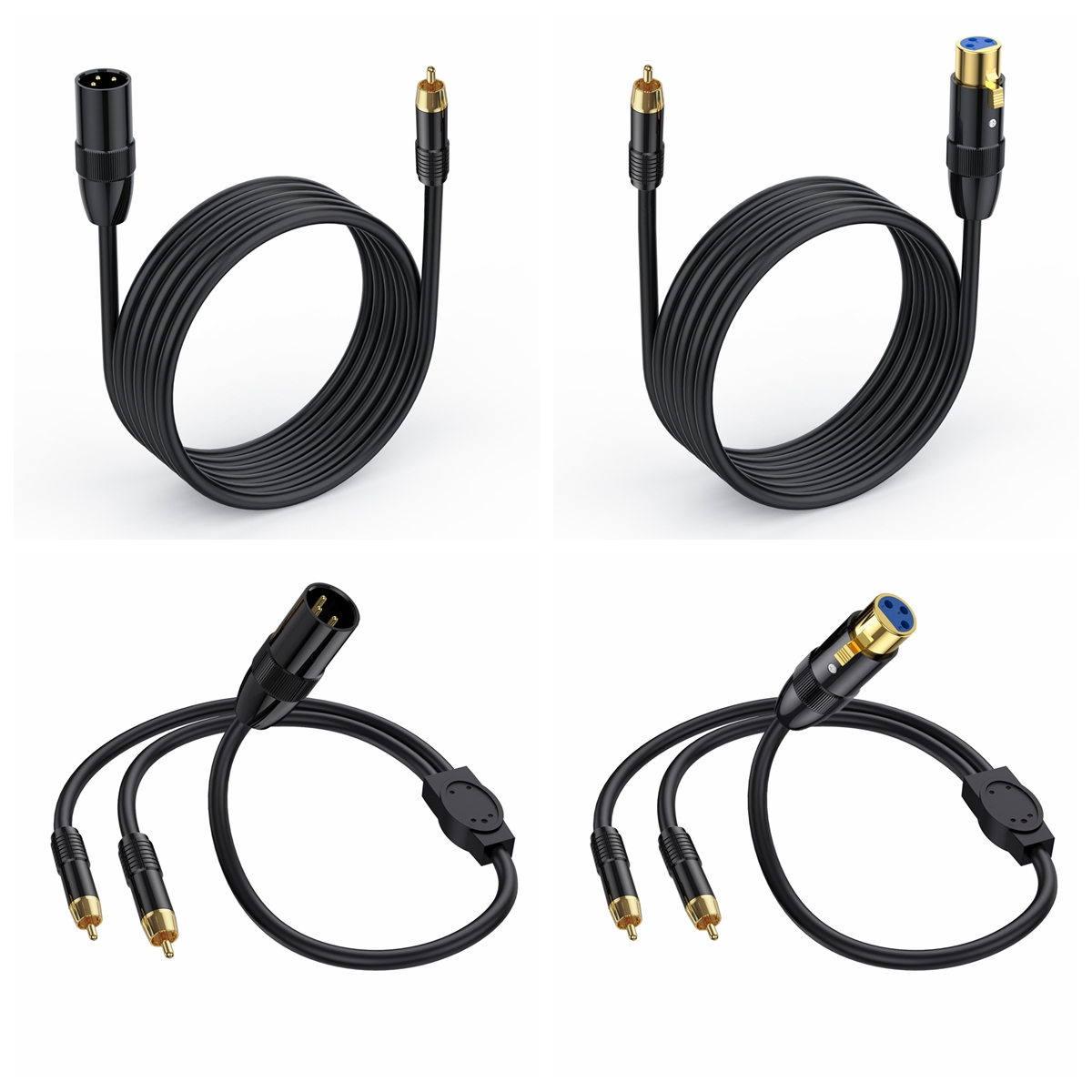 XLR to RCA Audio Cable