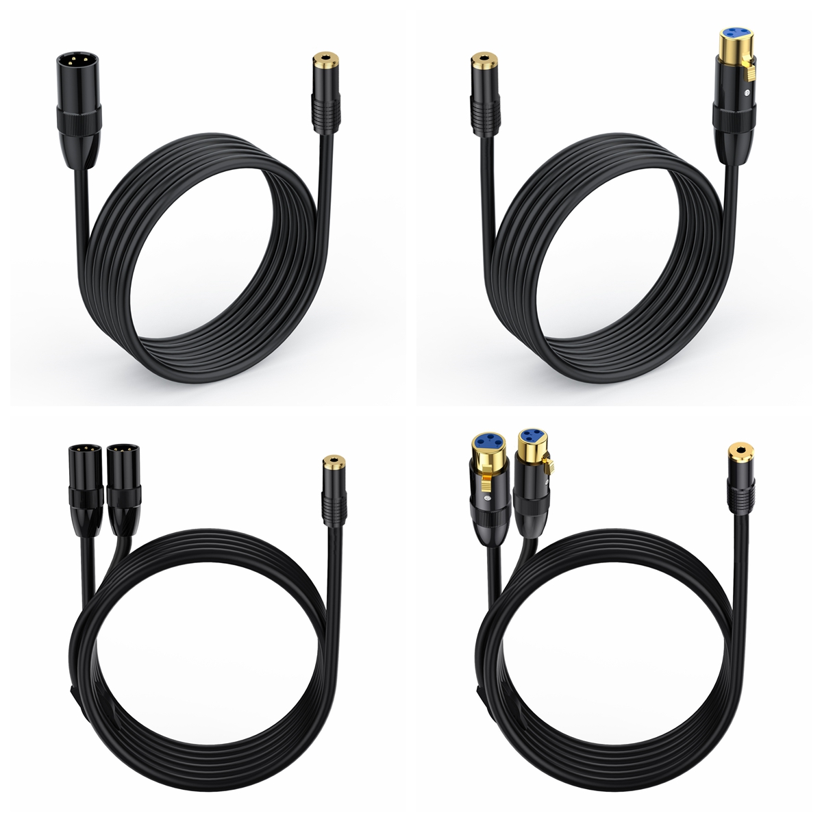 3.5mm to XLR Audio Cable