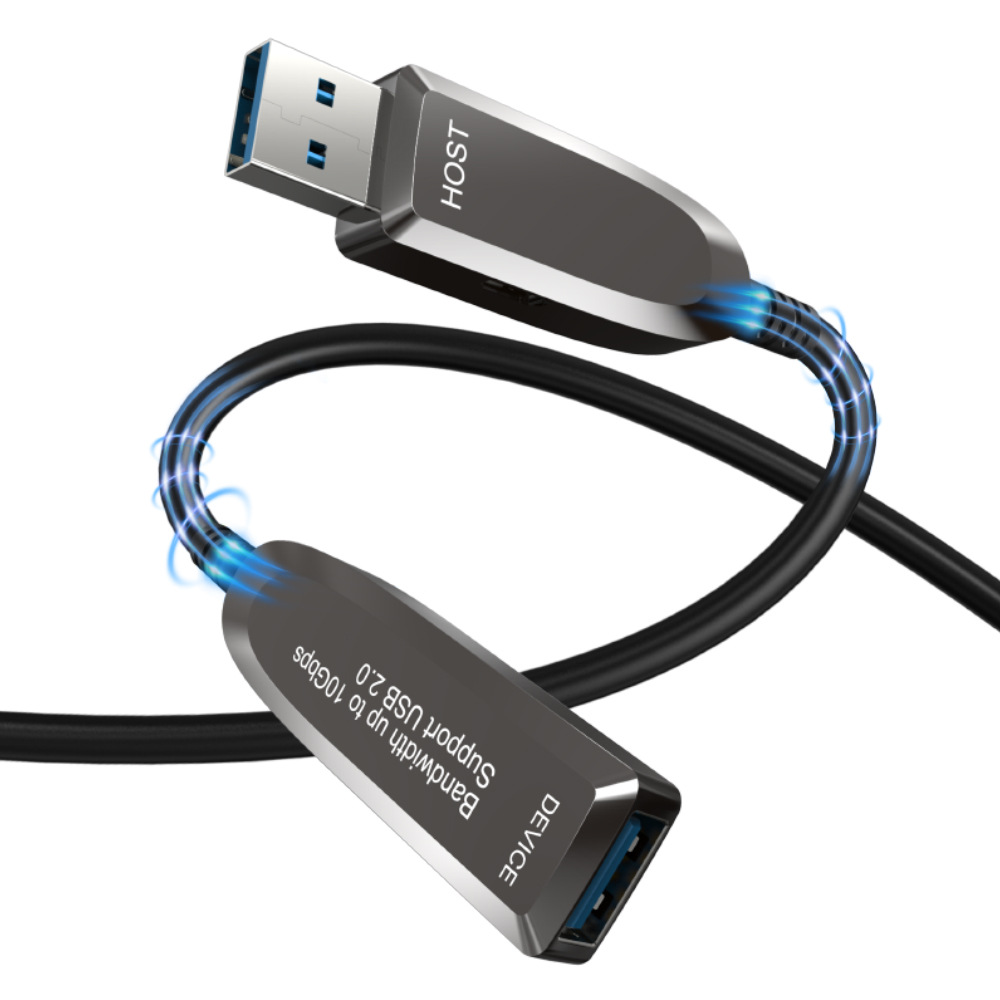 USB 3.1 Male to Female Optical Cable